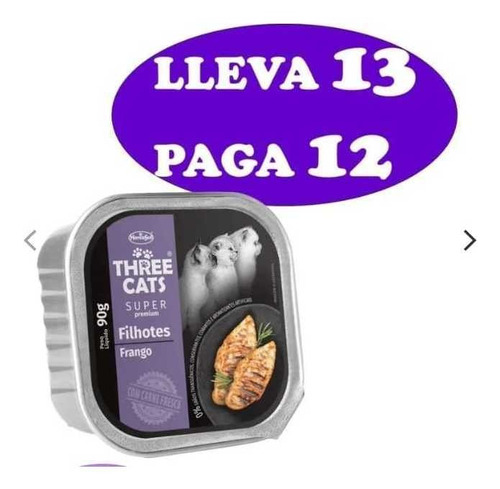 Pate Gato Cats Super Premium Gatitos 90grs X 12 Un