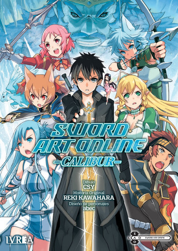 Sword Art Online: Calibur: Sword Art Online: Calibur, De Csy / Reki Kawahara / Abec. Serie Sword Art Online: Calibur Editorial Ivrea, Tapa Blanda, Edición 1 En Castellano, 2023