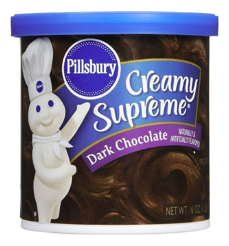 Betún Pillsbury Frosting Dark Chocolate 453 Gr