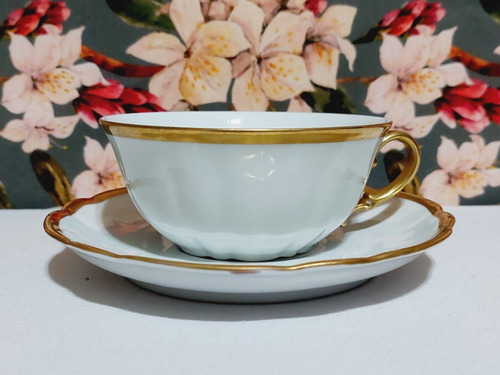 Taza Para Té De Porcelana Royal Verbano 