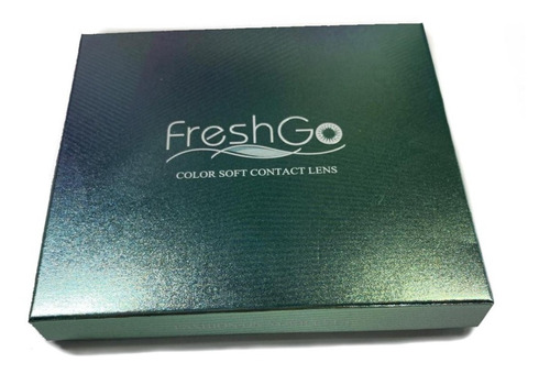 3 Pares Lentes Contacto Fresh Go + 3 Estuches 