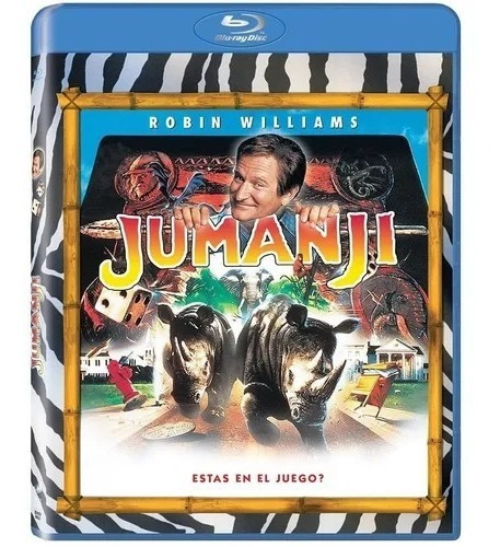 Jumanji Robin Williams Pelicula Blu-ray Nuevo Sellado