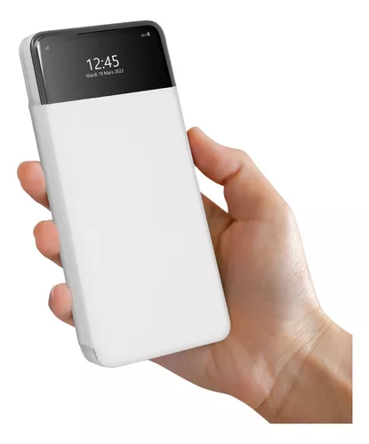 Funda Samsung Galaxy A53 5G Smart S View Wallet Cover Blanca