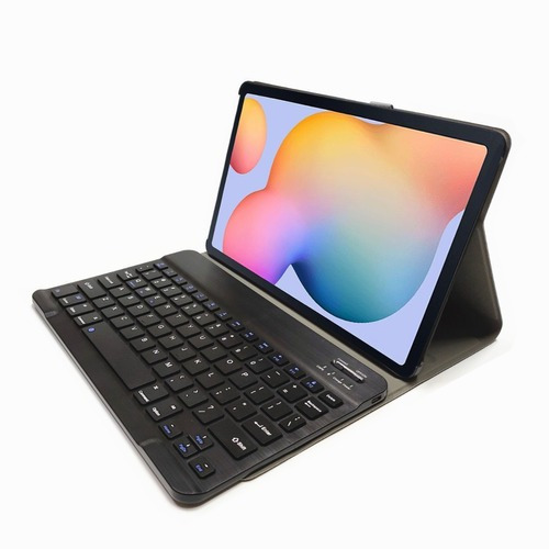 Funda Con Teclado Iluminado Para Samsung Tab S6 Lite P610