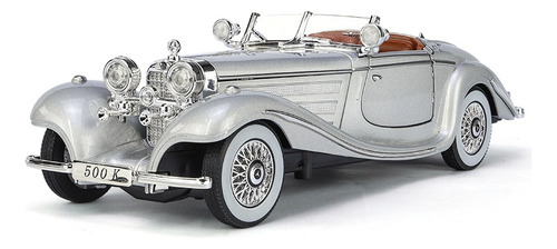 Mercedes Benz 500k Miniatura Metal Coche Clásico Época 1/24