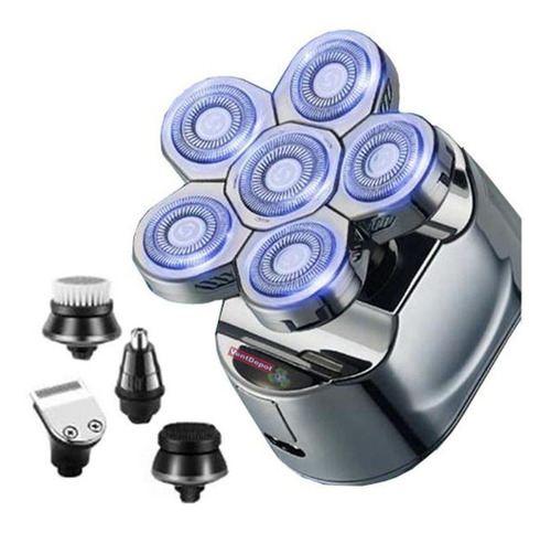 Maquina Para Afeitar De Afeitar 6d, Mxsvx-001, 6 Navajas, 6d Color Gris