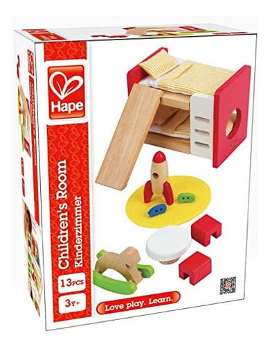 Muebles De Casa De Muñecas De Madera Hape Habitación Infanti