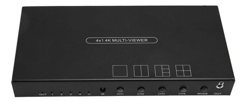 Divisor Multivisor De 4 Canales, Interfaz Multimedia Hd Mult