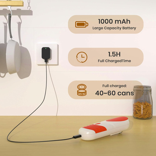 Abrelatas Eléctrico Miadore Para Cocina, Abrelatas Automátic