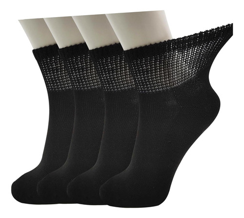 Calcetines Diabéticos De Tobillo De Rendimiento De Lin Para