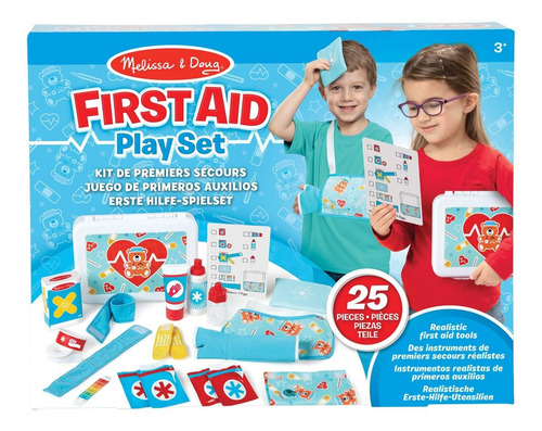 Melissa Niño Juego Maletín Primeros Auxilios 25p Set Juguete