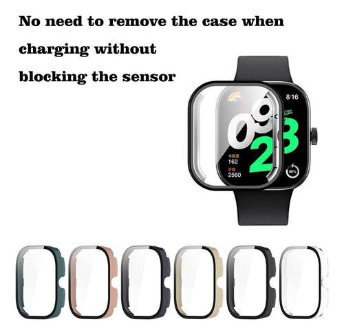 Vidrio Y Funda Para Redmi Watch 5 Active/5 Lite, Versátil