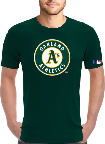 Playera Beisbol Atleticos De Oakland Athletics Logo