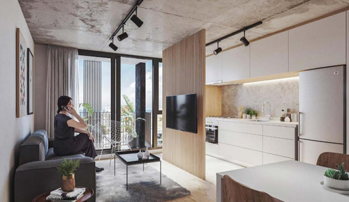 Imagen 4 de 6 de Venta Apartamento 1 Dormitorio En Obra Barrio Sur