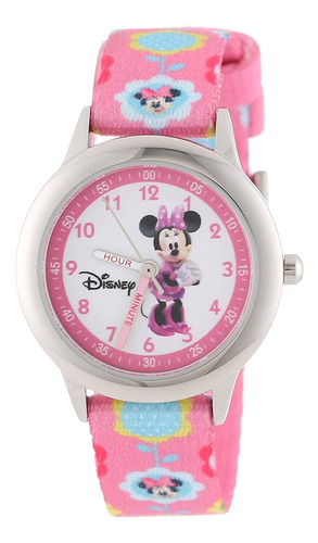 Disney Kids W000036 Minnie Mouse Time Teacher De Acero Inoxi