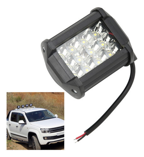 Luz Led Tipo Cápsula De 4 Pulgadas Y 12 Pulgadas, 36 W, Cuad