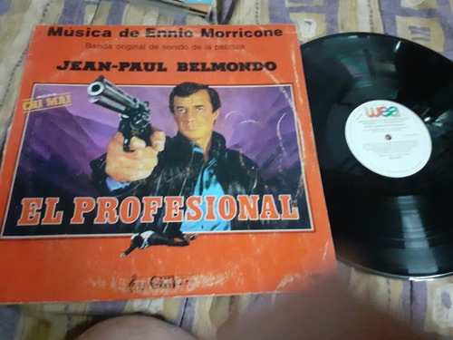 Vinilo Disco El Profesional Banda De Sonido Pelicula   