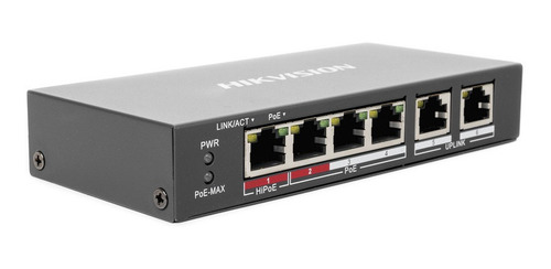 Imagen 6 de 6 de Switch Poe+ / No Administrable / Ds3e0106hpe