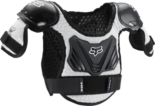 Fox Titan - Deflector Para Niños (6-9 Años), Color Negro, Pl