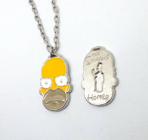 Colgante Los Simpsons Homero Bart Lisa