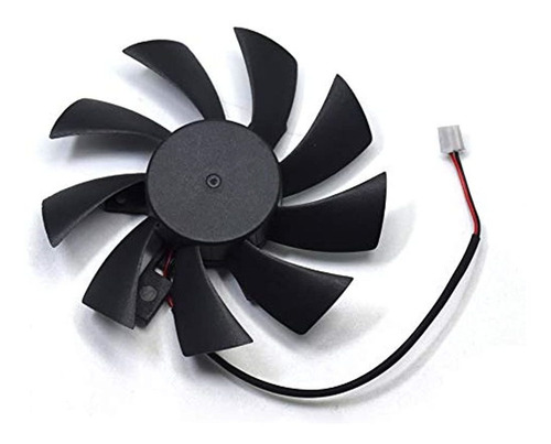 Inrobert Diy Doble Rodamiento 85mm 2pin Video Card Fan Repla