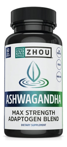 Ashwagandha 60 Caps, Zhou,