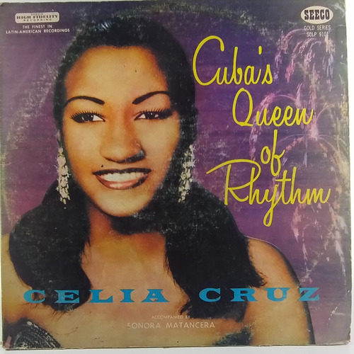 Lp Celia Cruz La Sonora Matancera  Cuba's Queen Of Rhythim