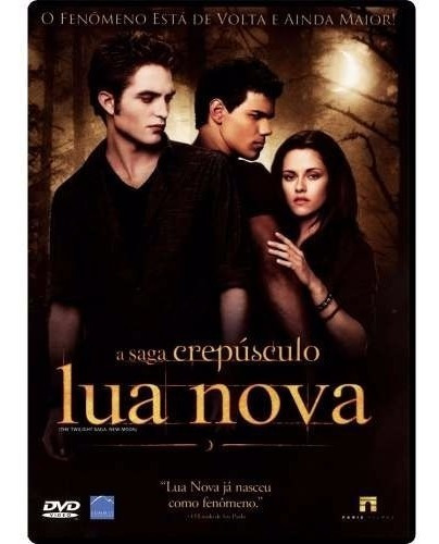 Dvd Crepúsculo Lua Nova Filme Orig Lacrado Idioma Em Portug