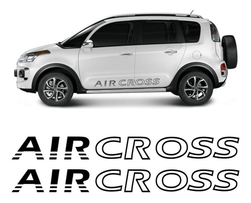 Adesivo Faixa Lateral Citroen Aircross Arco15