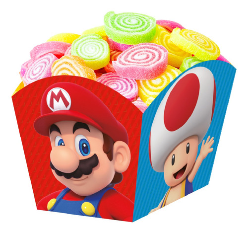 Cachepots Especiais - Festa Super Mario