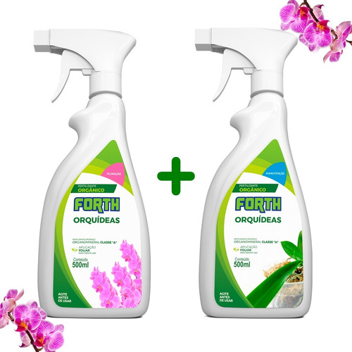 Fertilizante Adubo Forth Orquídeas Floração E Manutenção | MercadoLivre