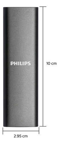 Philips Portable Externe Ssd 500 Gb - Ultra Delgado