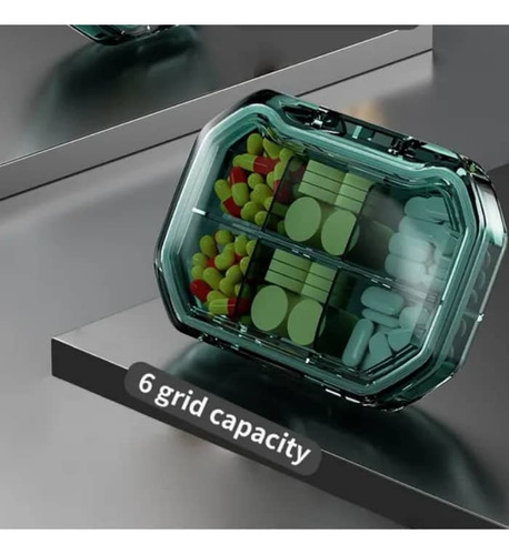 Pastillero Portátil Organizador Semanal O Diario 
