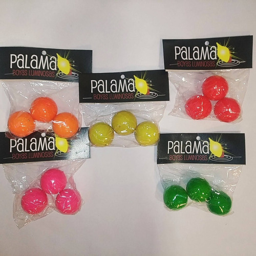 Boyas Palama Luminosas  Esfera  X3un 40mm