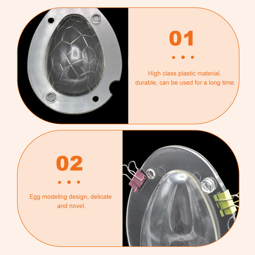 Molde For Hacer Huevos De Pascua Con Forma De Conejo, 6 Uni