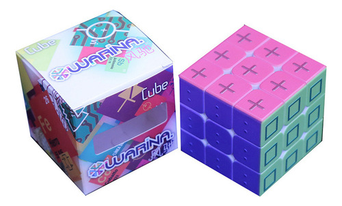 Nuevo Cubo Mágico 3x3x3 Ciego Braille Huella Dactilar