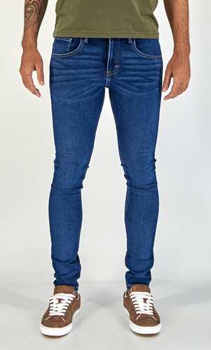 Jeans Casual Lee Hombre Super Skinny R45