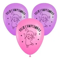 Comprar Boo 25 Piezas Globos De Látex Niña Boo Monsters Inc Fiesta