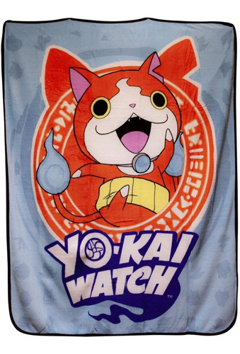 Yo Kai Watch Jibanyan Lightweight Fleece Blanket | 50 X...