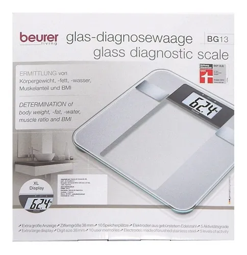 Balanza beurer bg 13 hot sale