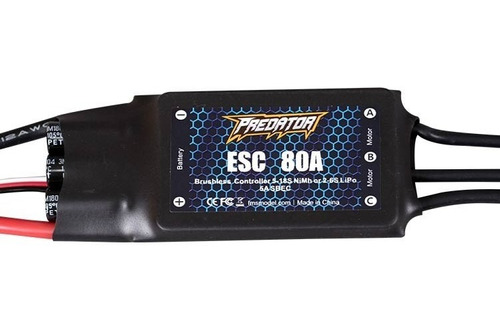 Esc Speed Control Variador De Velocidad Motor Brushless 80a