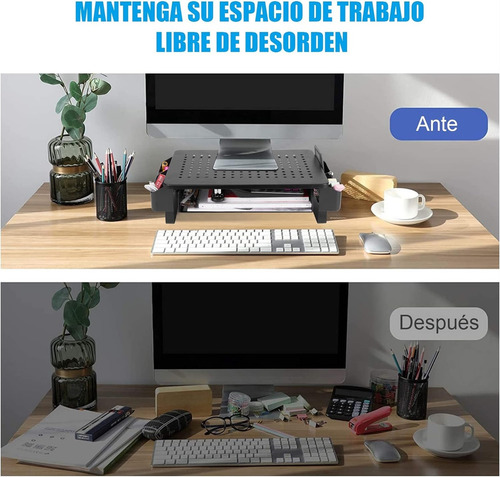 Soporte Metal Para Monitor,soporte Monitor Para Escritorio Y