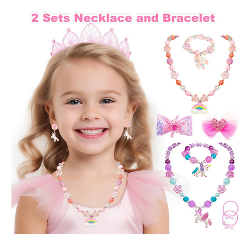 Joyería, Juguetes Para Niñas, Anillos Encantadores, Pendient
