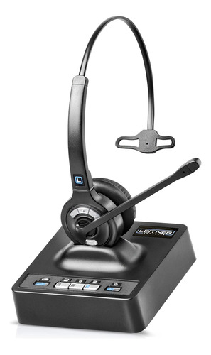 Leitner Lh370 - Auriculares Inalmbricos De Oficina Con Micrf