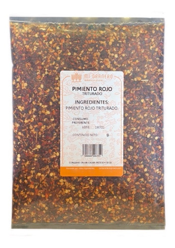Pimiento Rojo Chile Triturado 25kg