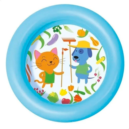 Imagen 3 de 7 de Pileta Inflable Redonda Bestway 61cm X 15cm 21l Azul