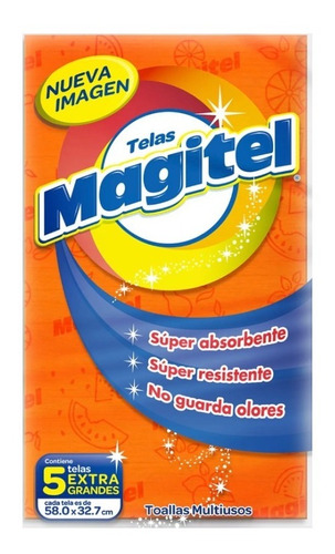  Tela Multiusos Magitel C/5 Piezas