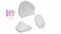 Comprar Set De Gorro,manoplas Y Escarpines Para Bebes Al Mayor Y Det