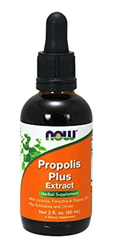 Now Supplements, Propolis Plus Extract Liquid With Dropper, 