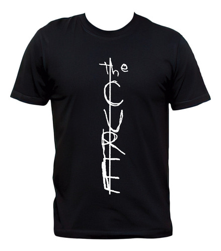 Remera The Cure Rock Logo 3 Algodón Premium